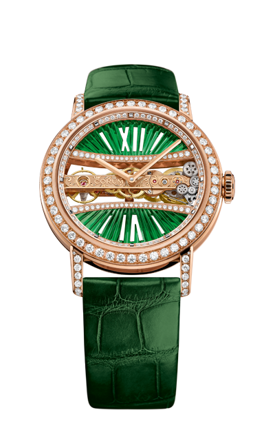 Golden Bridge 39 Rose Gold Diamonds Watch - B113/03292 - 113.000.85/0F17 DV91R